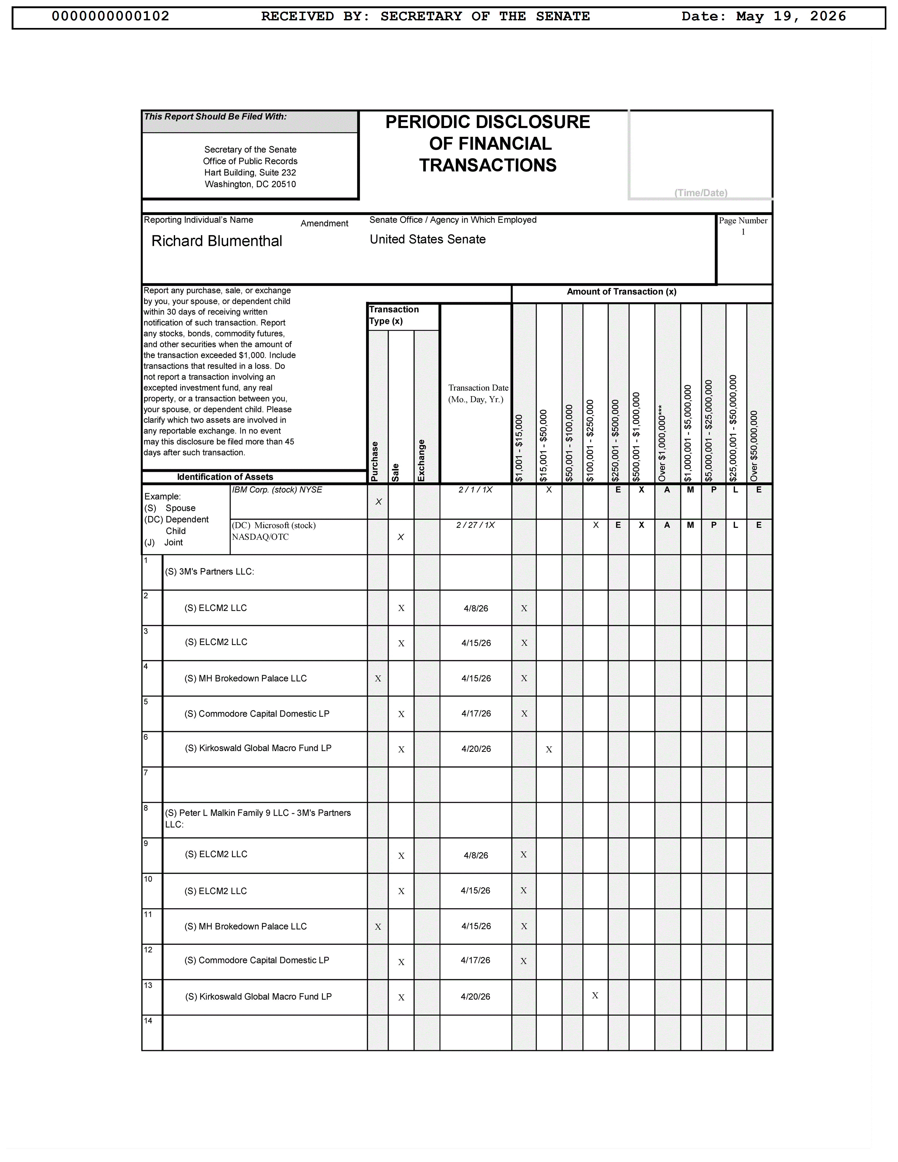 filing document